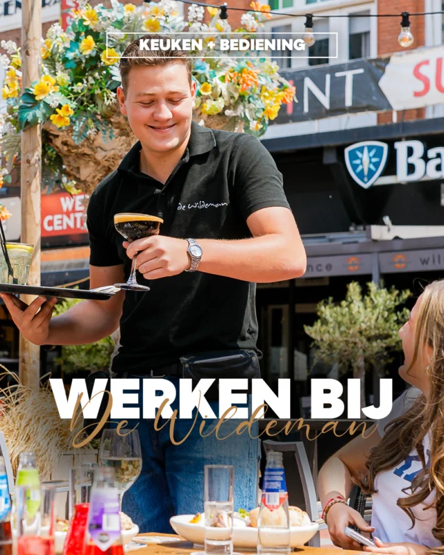 𝗪𝗲𝗿𝗸𝗲𝗻 𝗯𝗶𝗷 𝗗𝗲 𝗪𝗶𝗹𝗱𝗲𝗺𝗮𝗻 𝗶𝗻 𝗘𝗶𝗻𝗱𝗵𝗼𝘃𝗲𝗻!✨🍻 Ben jij op zoek naar een leuke bijbaan in een jong, gemotiveerd en gezellig team? Wij zoeken bediening- en keukenhelden! 💥 Bij De Wildeman draait alles om genieten: van goed eten, gezellige mensen en relaxte borrels tot grote feesten.

Wat wij bieden?
• Het gezelligste team van Eindhoven
• Flexibele werktijden (ideaal te combineren met studie of andere baan)
• Wij zorgen voor een top werksfeer zodat jij met een smile naar huis gaat na het werk

Wie zoeken we?
• Keukenmedewerker die helpt om de lekkerste gerechten te maken
• Bediening die onze gasten verwennen met hun top service

Tot op de sluitborrel! 🍻 Solliciteer via https://wildemaneindhoven.nl/vacatures/